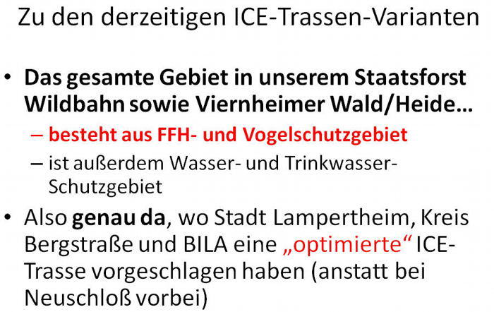 13 Natura 2000 und ICE Trassenvarianten 16